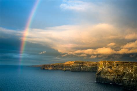 Rainbow Cliffs Of Moher Hags Head George Karbus Photography