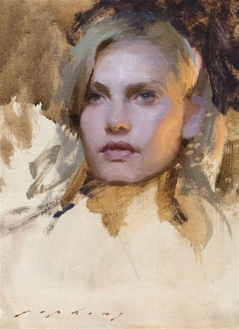 Jeremy Lipking Portrait Painting Portrait Artist Portrait Art