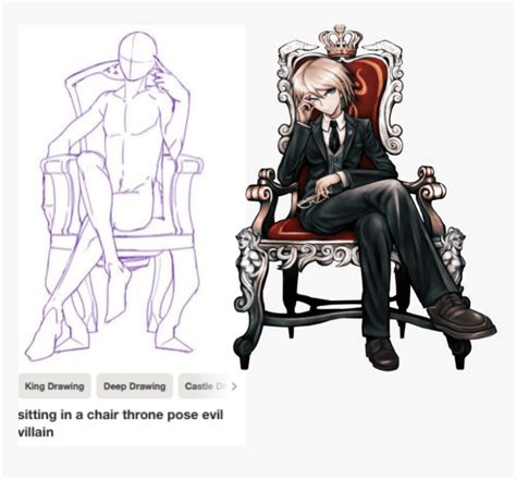 View 24 Sitting On Throne Pose Drawing Reference Bencwabenco