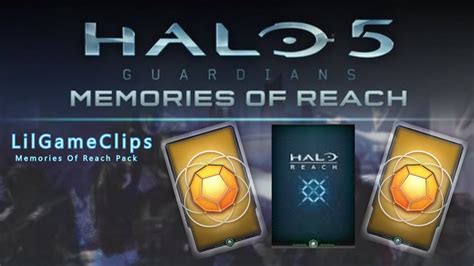 Halo 5 Memories Of Reach Req Pack Opening Youtube