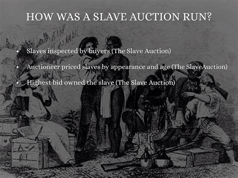 Slave Auctions By Ashley Freeh