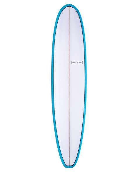 Modern Longboards Gsi The Boss Pu Longboard Blue Tint Surfstitch