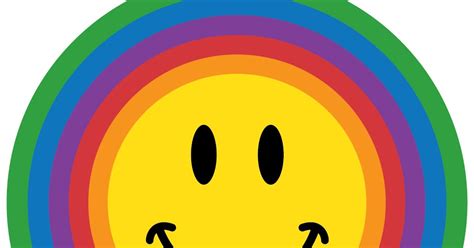 Susans School Daze Rainbow Color Smileys