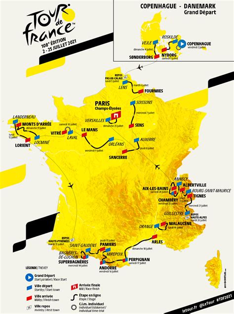 Tour De France Map 2022 - World Map