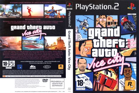 Booklet Gta Vice City Cover Ps2