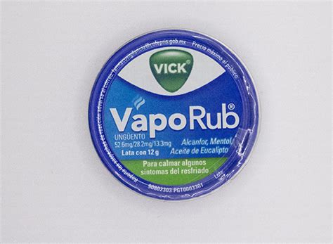 Vick Vaporub Ungüento 12 Gr Farmacia Familiar