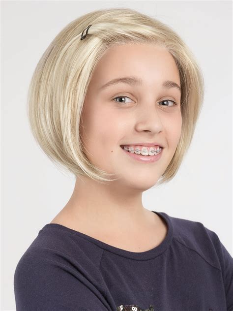 Black and red curly hairstyles for young black women. Cute Girl's Bob Hair Lace Front Mono Top Wig - Rewigs