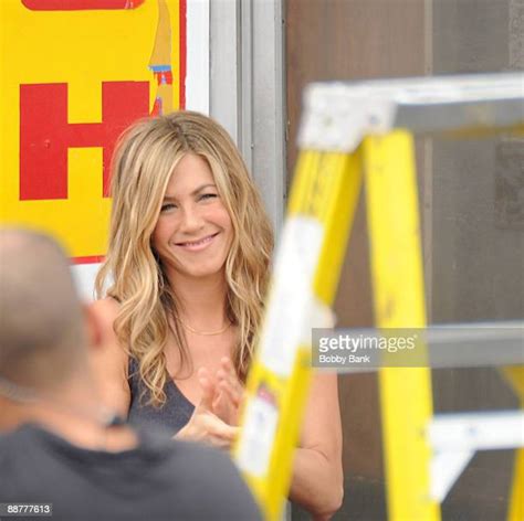 Gerard Butler And Jennifer Aniston On Location For Bounty Hunter Photos