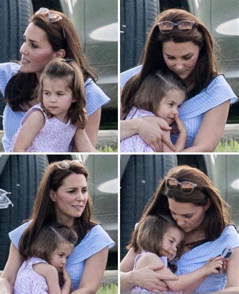 Catherine Duchess Of Cambridge With Her Daughter Princess Charlotte