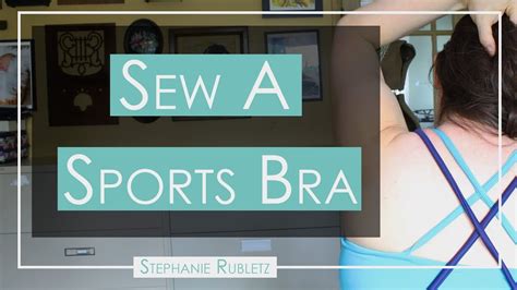 Perhaps it's because i'm a runner or the boom in athleisure wear. Sew A Sports Bra - YouTube