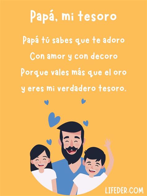 30 Poemas Para Papá Cortos Y Bonitos Para Dedicar