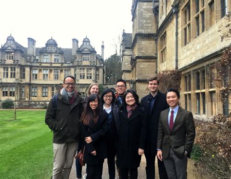 They are energized by new ideas and their enthusiasm enlivens the team. 21 March 2017: Yale-NUS students present at Oxford ...