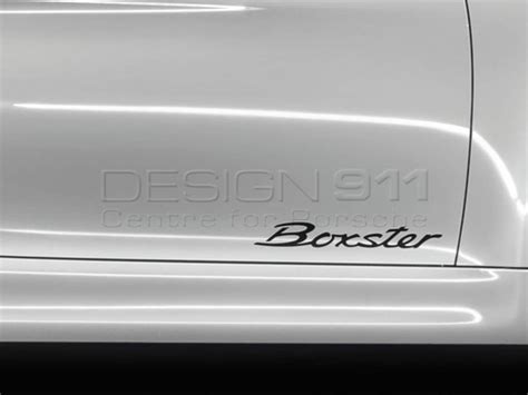 Buy Porsche Boxster 986987981 1997 2016 Decorative Side Lettering