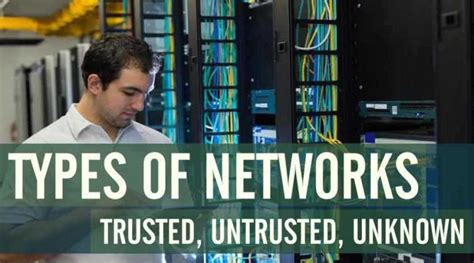 Types Of Networks Trusted Untrusted And Unknown Networks