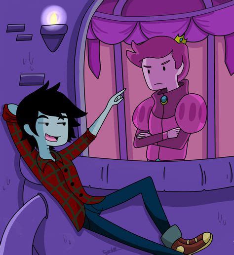 Prince Bubblegum And Marshall Lee Living Together In Harmony
