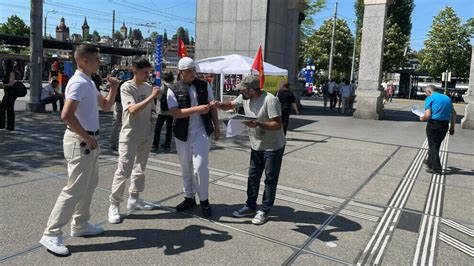 Anf Proteste Gegen Pkk Kriminalisierung In Lausanne Und Luzern