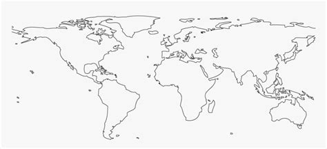 Blank Map Of The World High Resolution
