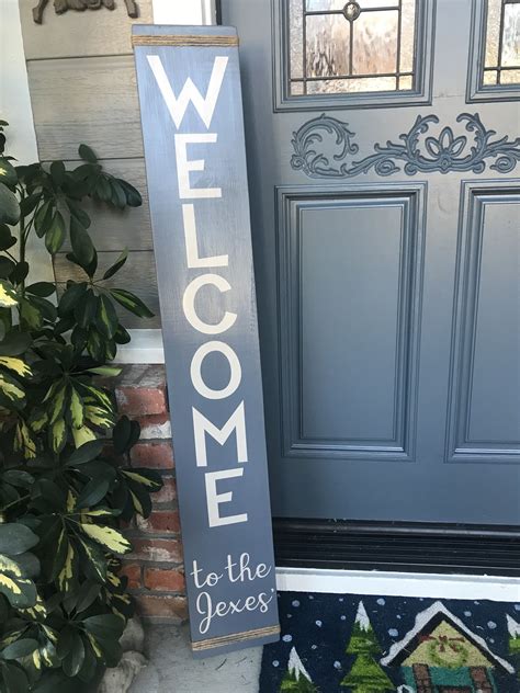 10 Porch Welcome Sign Ideas