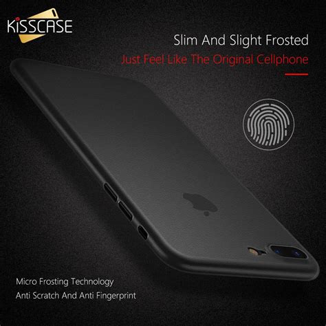Kisscase Matte Cases For Iphone 6s 6 7 8 Plus X 10 Transparent Ultra