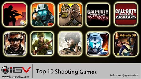 Top 10 Shooting Games For Iphone Ipod Touch And Ipad Youtube