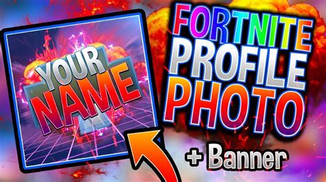 Fortnite Profile Photo Banner Template Photoshop Youtube