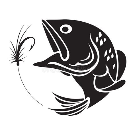 Fishing Symbol Stock Vector Illustration Of Carp Element 14716765