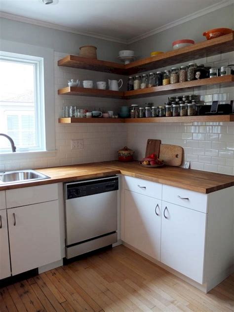 37 Inspiring Diy Small Kitchen Open Shelves Decor Ideas Page 29 Of 39