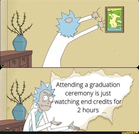 Attending A Graduation Ceremony Is Just Watching End Credits For 2 Hours