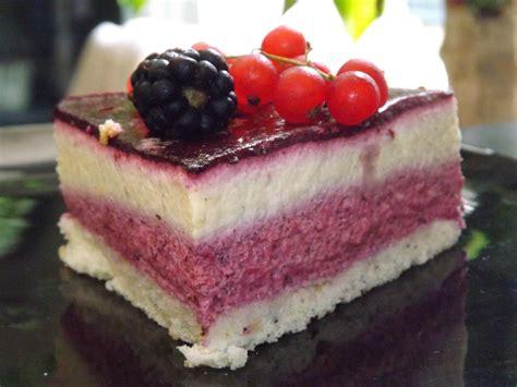 Entremet fruits rouges vanille