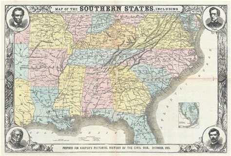 Southeastern States Map With Capitals