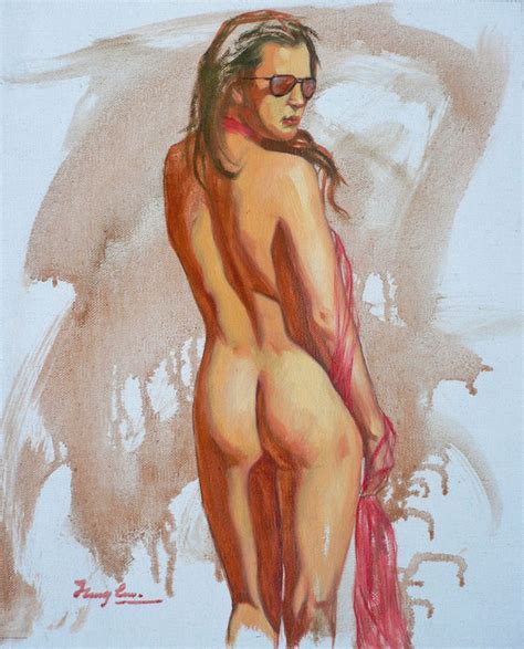 Oil Painting Male Nude Hongtao Huang Artelista My Xxx Hot Girl