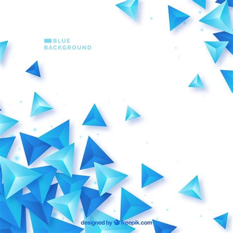 Blue abstract background | Free Vector