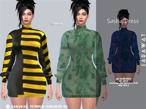 The Sims Resource Sarawatsasha Dress