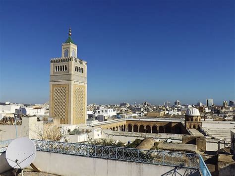 What Is The Capital Of Tunisia Worldatlas