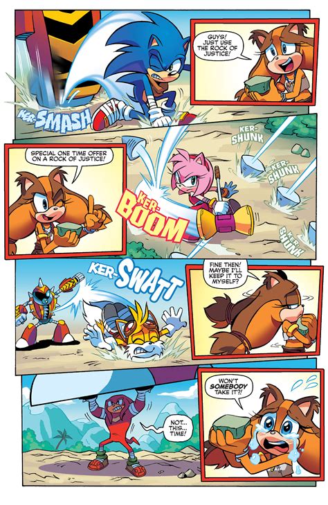 Sticks Desperation Levels Are Adorable Archie Sonic Comics Know Your Meme