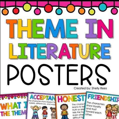 Theme Posters Theme In Literature Appletastic Learning