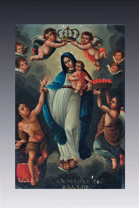 Virgen De La Luz Salas De Arte Virreinal Y Siglo Xix Museo Amparo