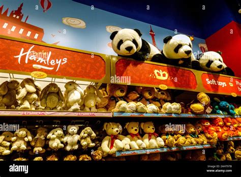 Hamleys Toy Shop Toys In Shelves Interior Prague Czech Republic Stock