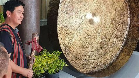 Mankayan Unveils 7 Feet Biggest Gong Herald Express News In