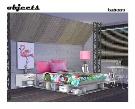 Retexture Of Mxims Industrial Bedroom And Dreamteamsims