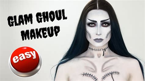Grayscale Ghoul Makeup Tutorial Halloween 2018 Youtube