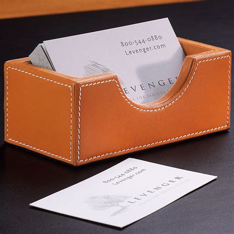4.7 out of 5 stars 1,110. Morgan Business Card Holder - Leather Business Card Holder ...