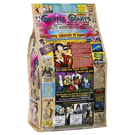 Gentle giants dog and puppy food is excellent for all dogs of all ages, sizes, and stages of life, ward says. Gentle Giants Natural Dog Food, 7.5 lbs @ You can read ...