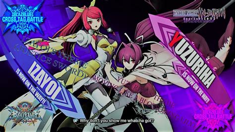 Blazblue Cross Tag Battle Ost Yuzurihamoving Like A Blossoming Lily