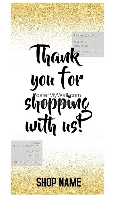 Business cards (2 options included): thank you for shopping message card | Message card, Business thank you cards, Business thank you