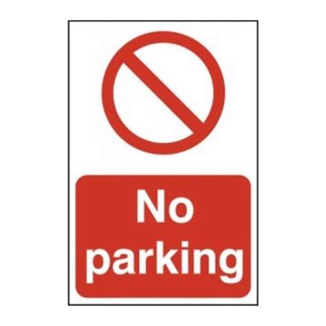 No Parking Prohibition Sign RS Industrial Services
