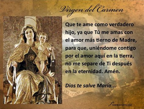IMÁGENES, ORACIONES Y HISTORIA DE LA VIRGEN DEL CARMEN | Oración diaria