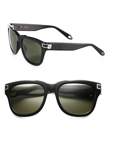 Givenchy Resin Wayfarer Sunglasses In Black For Men Lyst