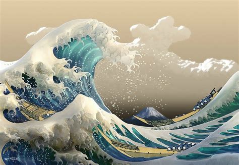 23 Wave Painting Wallpaper 2023