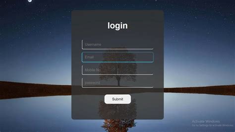 How To Create Login Page Using Html And Css Youtube Gambaran